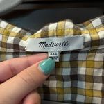 Madewell  Central Popover Shirt- Carlton Plaid XXS Cotton Autumn Thanksgiving Photo 3