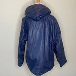 Vintage Apres Sport Rain Jacket Slicker Navy Blue Siz Medium Photo 1