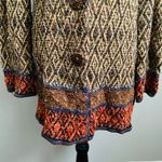 Coldwater Creek  Multi pattern cardigan sweater Photo 6