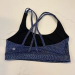 Lululemon Women's Blue Strappy Sports Bra Photo 1