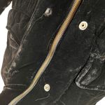 Ralph Lauren  Quilted Black Velvet Silk Blend Jacket Photo 5