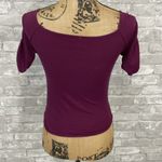 Free People  Intimately Purple Ribbed Top Photo 3