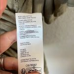 Anthropologie  olive green ruffled swing tee shirt Photo 4