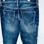 Mossimo Distressed Cropped Jegging Jeans New 00 Blue Photo 4