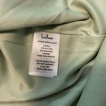 Lulus  Sage Green Convertible Strapless Maxi Dress Formal Wedding Guest Gown Sz S Photo 9