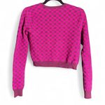 Wild Fable  size Medium pink and purple checkered button up cardigan Photo 3