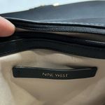 Nine West  Women’s Black beige snakeskin, faux leather handbag with Chain strap Photo 4