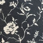 Club Monaco Dress 8 Black White Floral Long Sleeve Kaisle Sheath Above Knee Photo 13