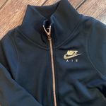 Nike 🖤  Air Mock-Neck Zip-Up CroppedJacket – Black/Rose Gold – XS Photo 3