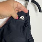 Adidas one piece swimsuit black & white womens size 12 athletic swimming summer Photo 1