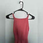 Lulus Dress Medium Mythical Kind of Love Maxi Dress Dusty Pink Cross Back Sz L Photo 1