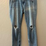 Current/Elliot the silverlake zip ticker destroy distressed light wash jeans 32 Photo 1