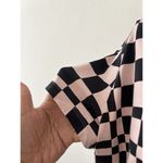 Puma DOWNTOWN XL Pink Black Skate Punk CHECK Crew Neck Cotton Tshirt Photo 6