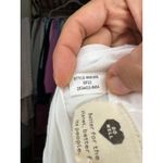 Madewell  Embroidered Eyelet Tie Back Cami Midi Dress Size 10 White Photo 13