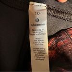 Lululemon  Sweat & Repeat Leggings Size 10 Black & Pink Photo 7