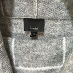 Lumiere Gray Turtleneck Grid Sweater Size S Photo 3