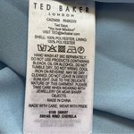 Ted Baker  Cherela Floral Print Ruched Tie Sheer Long Sleeve Mini Dress Sz 2 US Photo 12