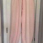 Light Pink women’s Jogger Sweatpants size small Photo 0