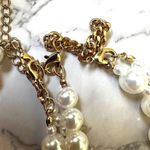 Time and Tru vintage 3 strand faux pearl necklace Photo 4