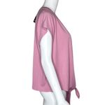 Crivit Shirt‎ Womens Large Pink Tie Front Casual Commute Workout Gym Athleisure Photo 1