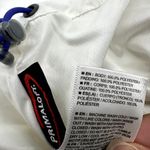 Salomon  Primaloft Quilted Puffer Jacket Full Zip Zip Pocket Winter White XLarge Photo 2