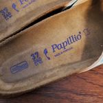 Birkenstock  Papillio Blue Clouds Chic Feminine Retro Y2K Softbed Narrow Size 37 Photo 5