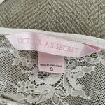 Victoria's Secret  stretchy sheer lace chemise ivory Small Photo 4