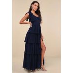 Lulus Elevated Vision Navy Blue One Photo 4