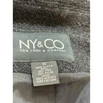 New York And Company VTG NY & Co Wool Blend Coat Women’s 16 Black Button Front USA Made Photo 4