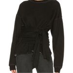 Revolve La Detresse High Priestess Black Belted Pullover XS NEW Photo 1