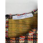 ZARA Women's Checkered Red Multi Dress Sleeveless/Knee Length Size L SKU 4087 Photo 3