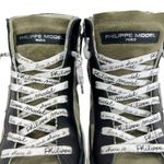 Philippe Model PRSX High Sneaker in Camouflage Military Fuschia Green Size 6 Photo 5
