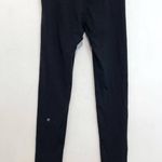 Lululemon OLD TAG ATHLETICA Solid Black Wide Waistband Media Pocket Leggings 6 Photo 6