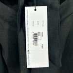 NEW SNDYS Aura Plunge Tie Front Cut Out Halter Jumpsuit Black Women's XS Photo 6