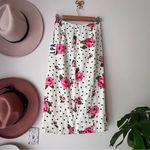 LPA Revolve  Cassey Skirt in Dotty Rose wrap skirt SIZE‎ MEDIUM NEW Photo 3