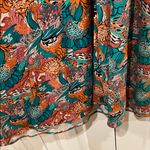 Maaji  Tropical Print Maxi Dress in Teal and‎ Coral medium Photo 5