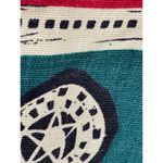 Andrea Jovine Striped African Print Sleeveless Sheath Dress size 4 Photo 5