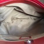 Paolo Masi Y2K Purse Hobo Bag Red Leather Woven Flower Boho Hippie Festival Photo 12