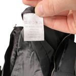 Codi Black Bow Back Sleeveless Exposed Zipper Sheath Dress Photo 14