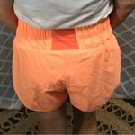 Zenana Size Large Neon Orange Shorts Photo 1