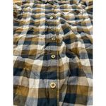 Lucky Brand  Shirt Women Size Small Button Up‎ Plaid Back Buttons Preppy Modern Photo 8