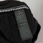 Maeve by Anthropologie Colette Linen Blend High Rise Shorts Stretch Black 30 Photo 6