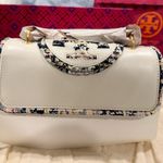 Tory Burch NWT Fleming Tweed Border Convertible Small Shoulder Bag, New Ivory Photo 14