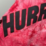 Fanatics Fanatic Red Tie-Dye Long Sleeve Crop Carolina Hurricanes Hockey Shirt Womens 2XL Photo 5