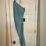 Norma Kamali  x REVOLVE Diana Strapless Dress in Powder Blue Photo 7