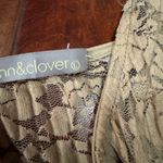 Finn and Clover Light Brown Lace Formal Dress Photo 3