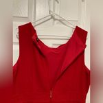 Karl Lagerfeld  Red with Bow Accent Sleeveless Sheath Dress Photo 10