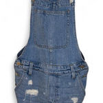 Madewell  size two 2 distressed denim overalls Photo 0