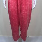 Lane Bryant Livi Activewear Acid Wash Sleeveless Red Jumpsuit (14/16) Photo 2