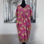 Print Fresh Bagheera Let's Cruise Cafton Hot Pink Organic Cotton Dress Photo 6